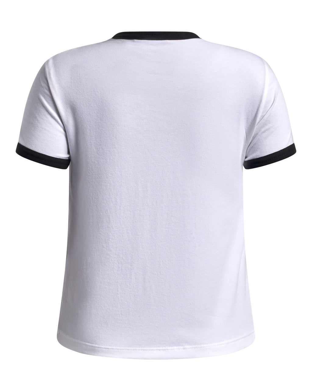 UA Ringer Girls' Short Sleeve T-Shirt - White