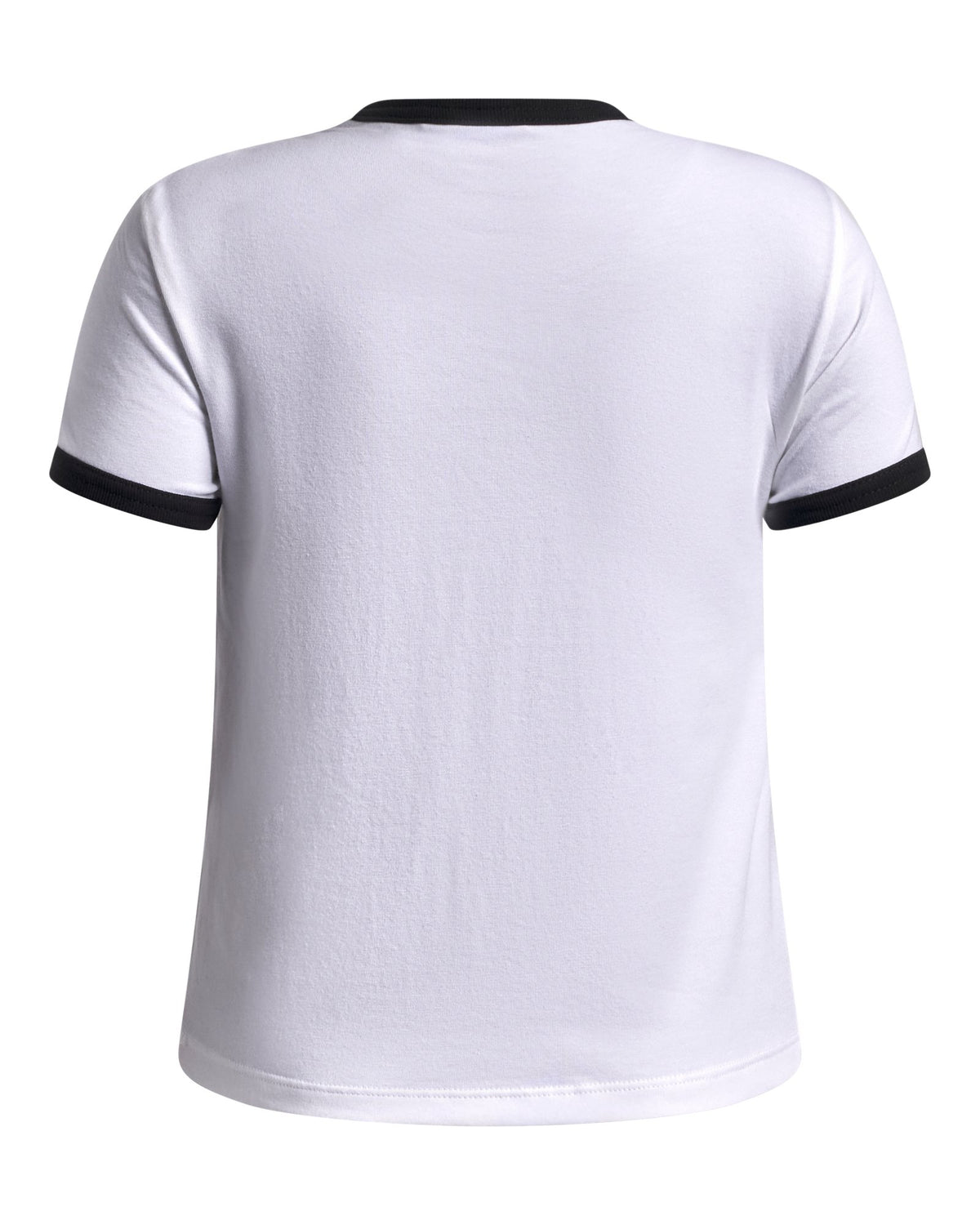 UA Ringer Girls' Short Sleeve T-Shirt - White