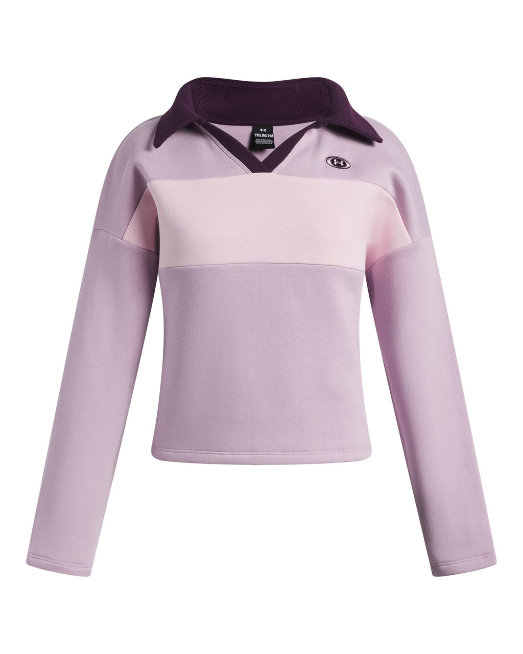 UA Rugby Girls' Long Sleeve - Pink