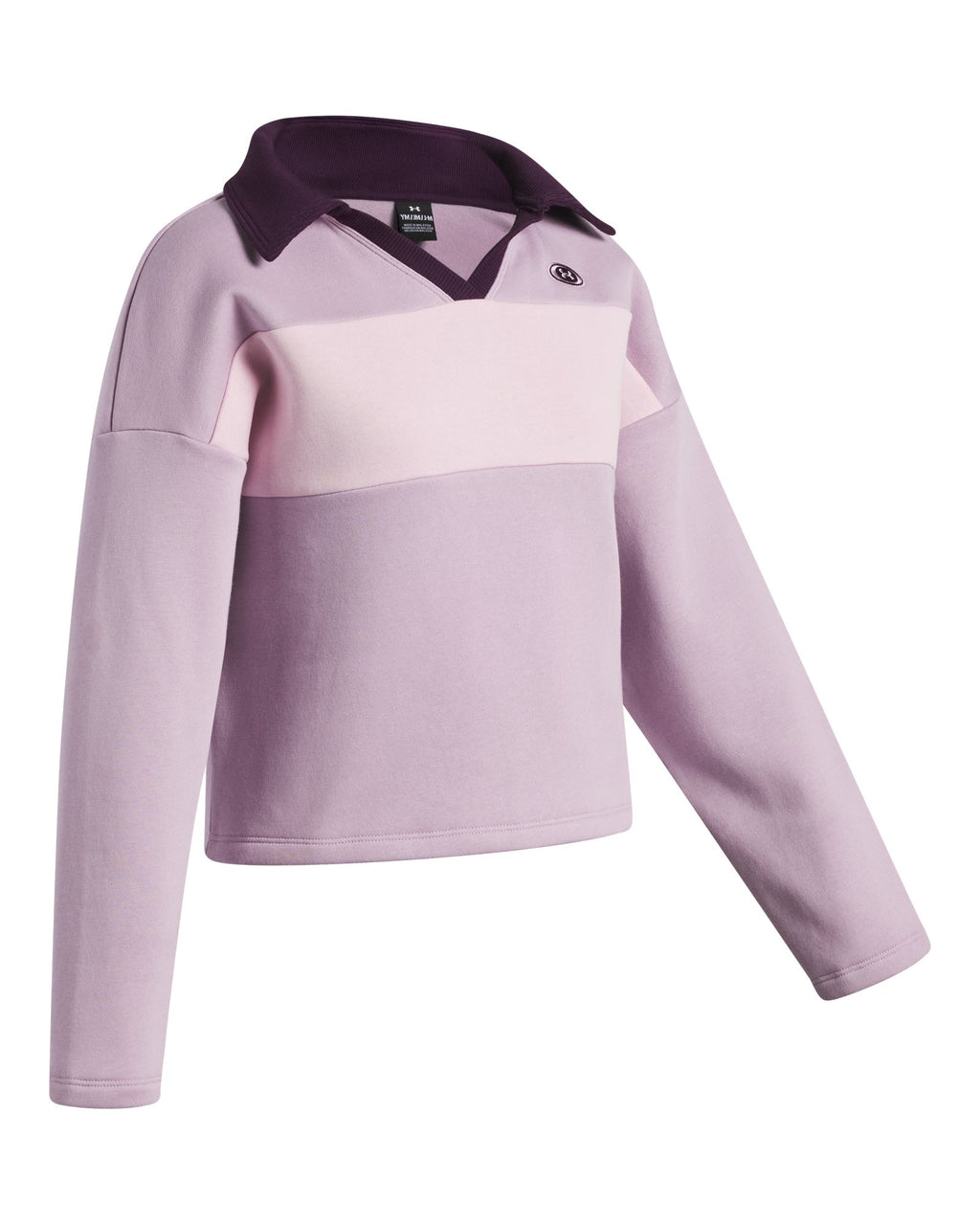 UA Rugby Girls' Long Sleeve - Pink