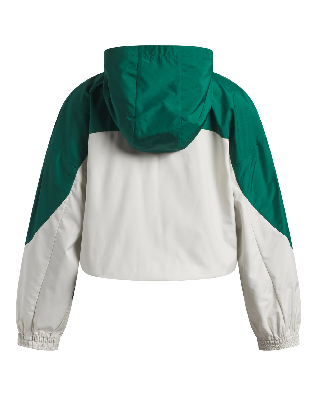 UA Icon Woven Girls' Full Zip - White
