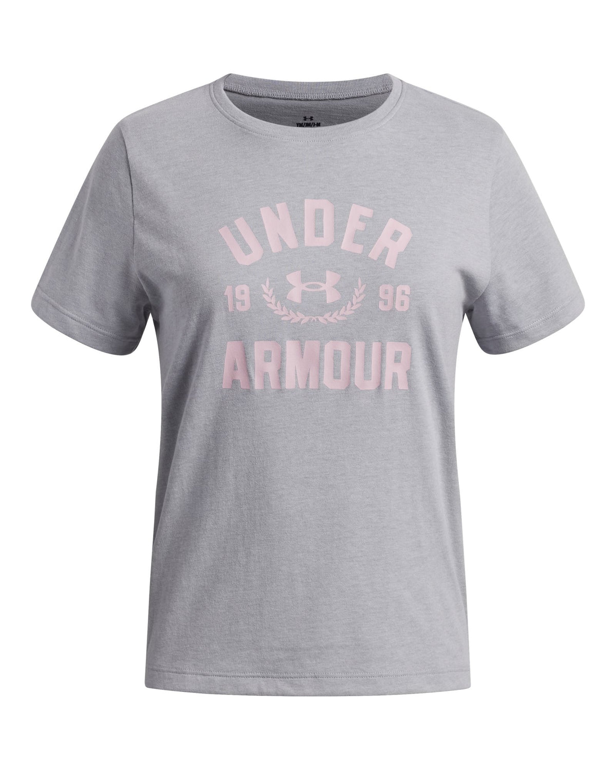 UA Varsity Girls' Short Sleeve - Gray