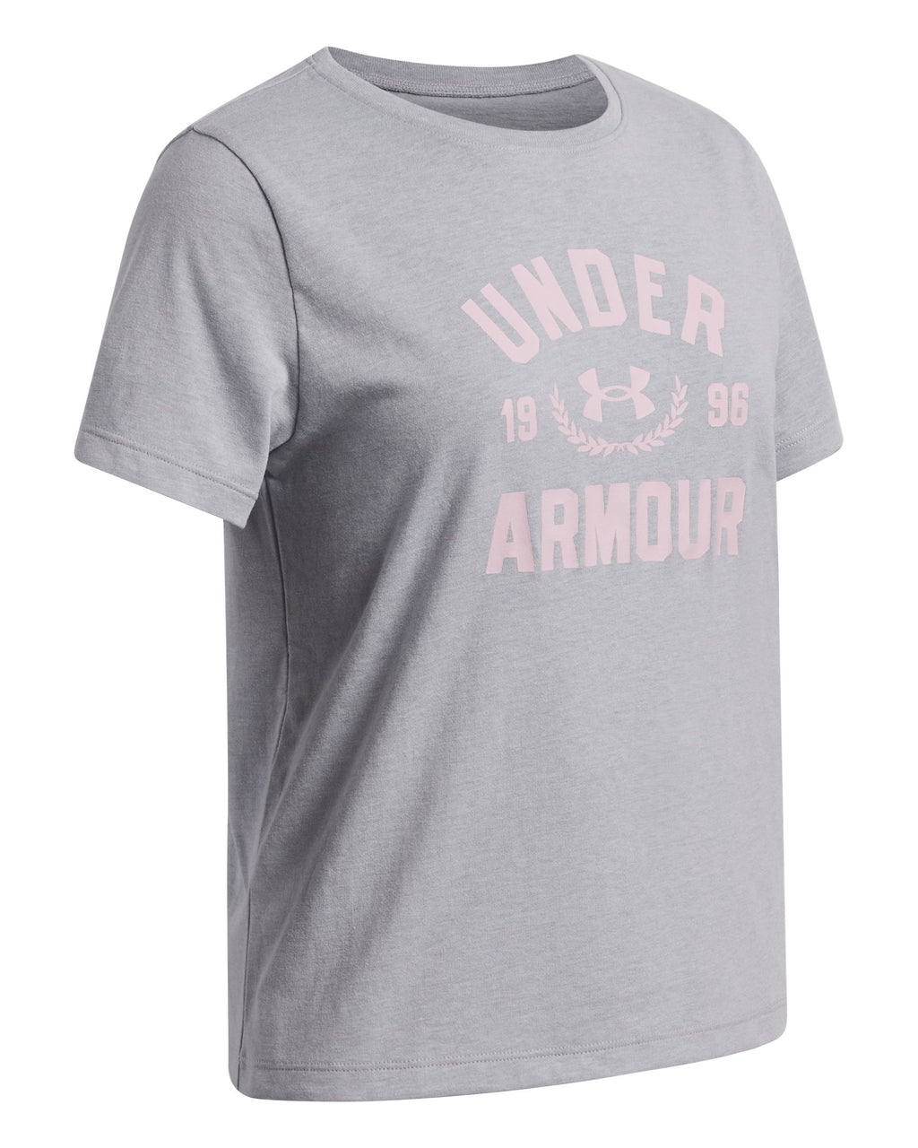 UA Varsity Girls' Short Sleeve - Gray