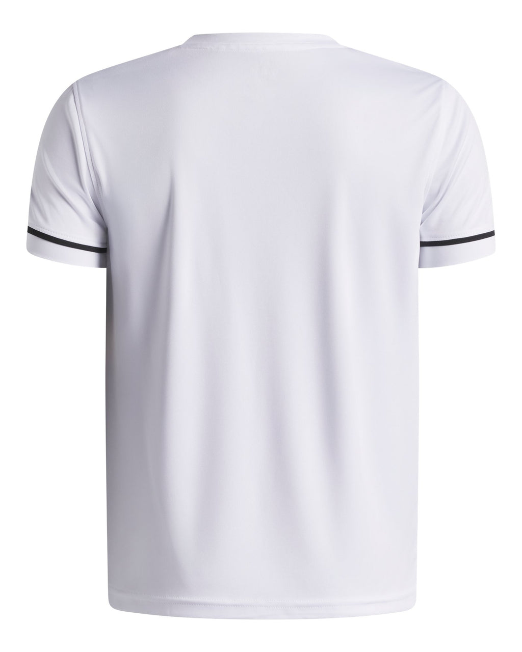 UA Challenger Stripe Boys' Short Sleeve Jersey - White