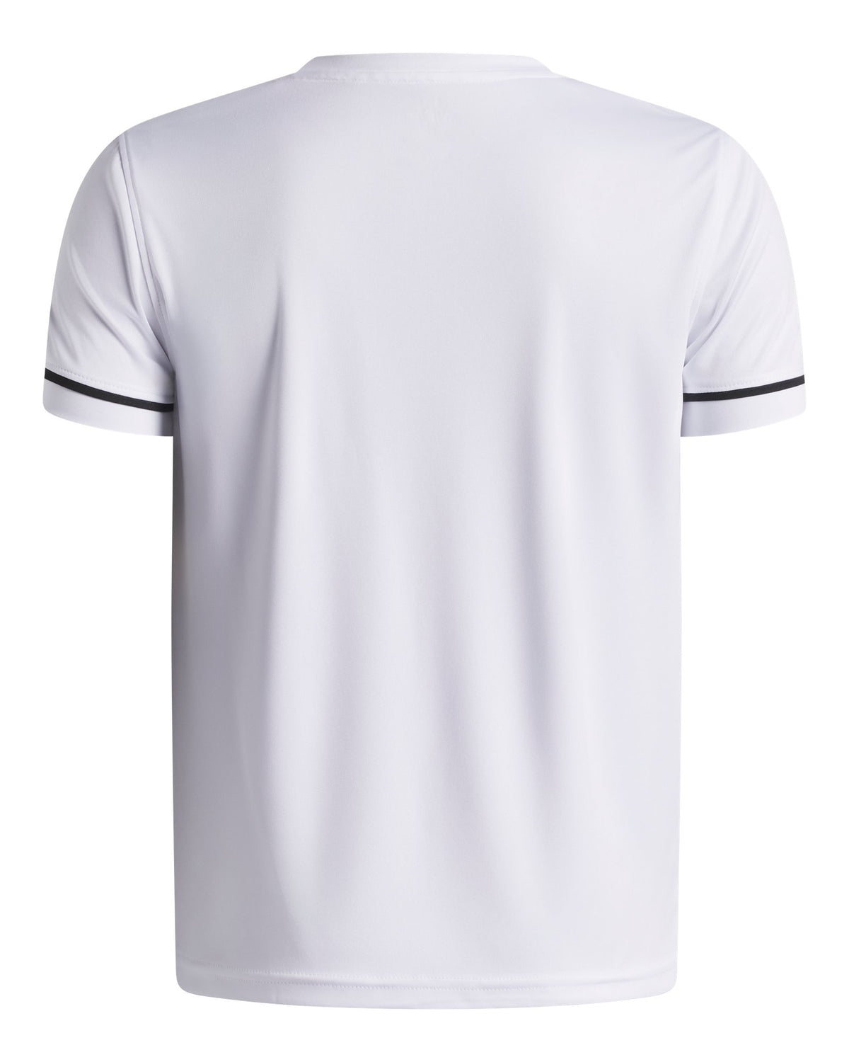 UA Challenger Stripe Boys' Short Sleeve Jersey - White