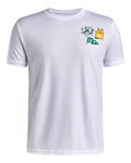 UA Tech™ Graphic Boys' Short Sleeve - White