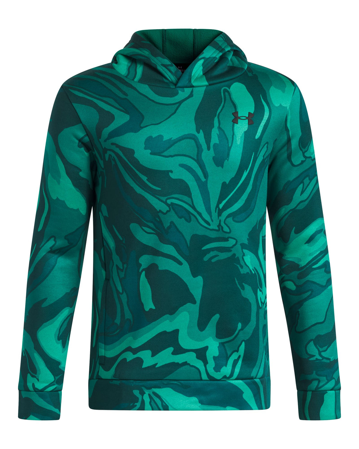 Armour Fleece® Printed Boys' Hoodie - Green