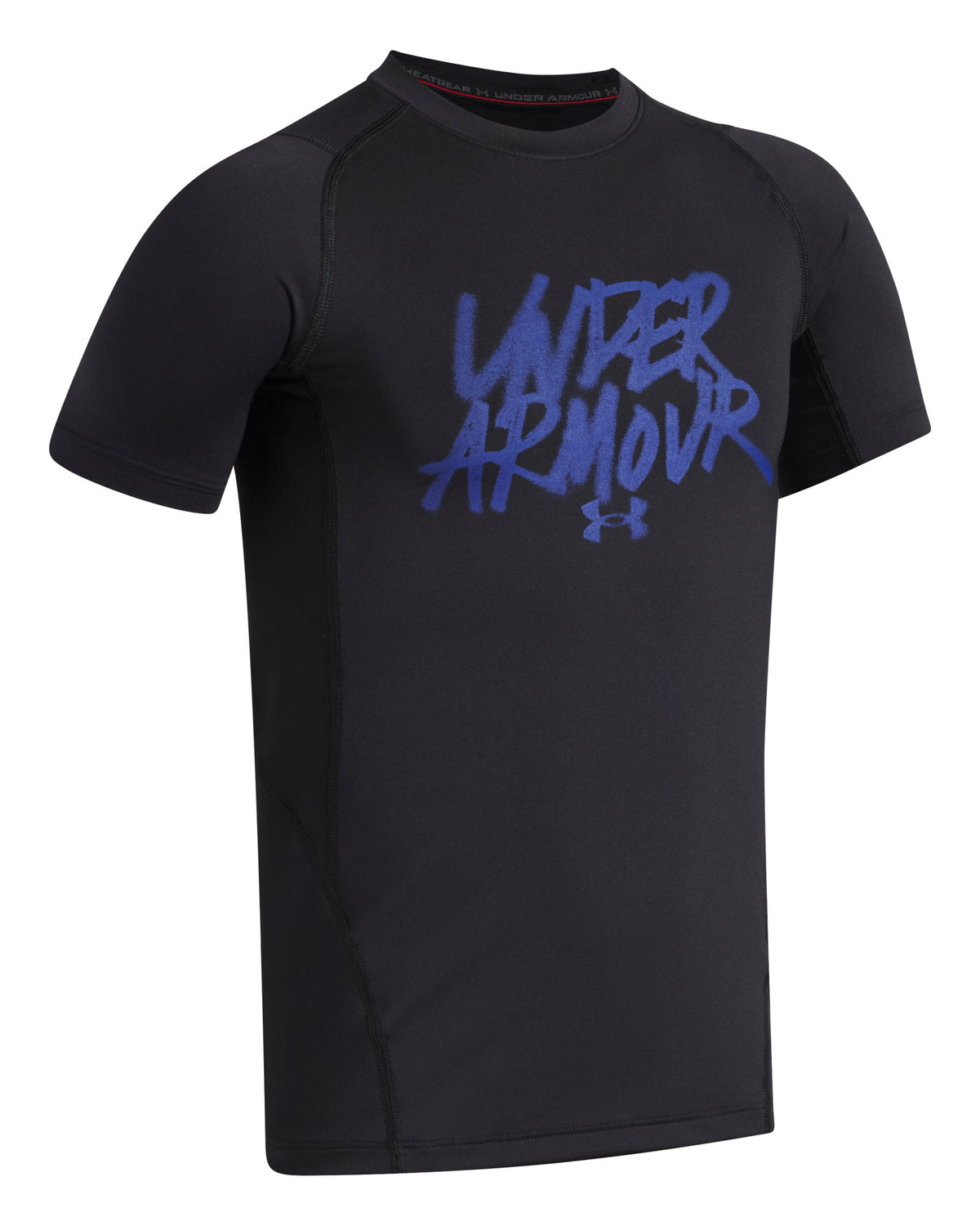 HeatGear® Boys' Short Sleeve - Black