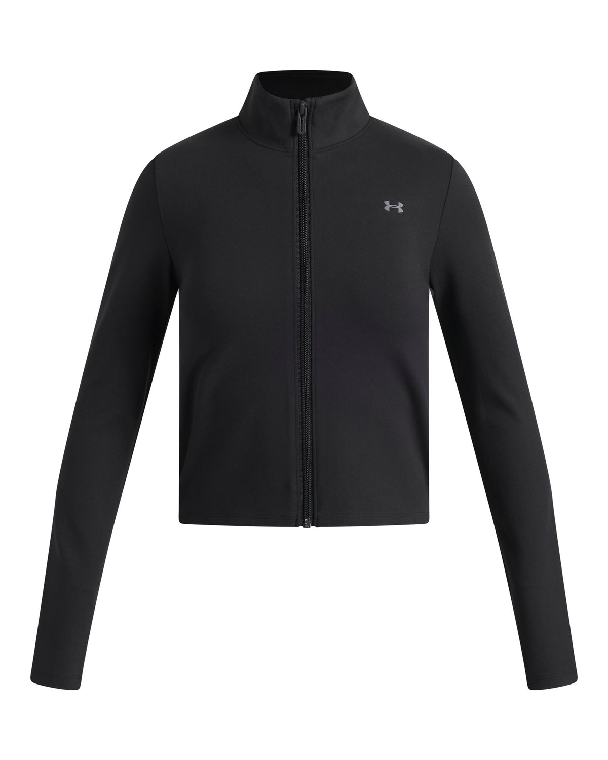UA Motion Girls' Full Zip - Black