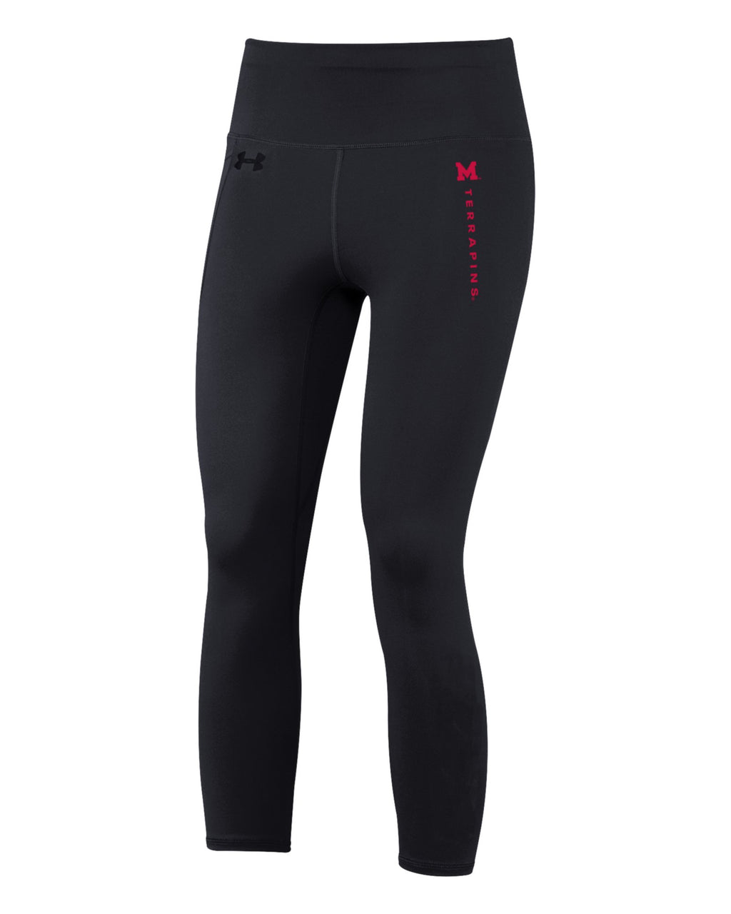 UA Motion Collegiate Women's Ankle Leggings - Black
