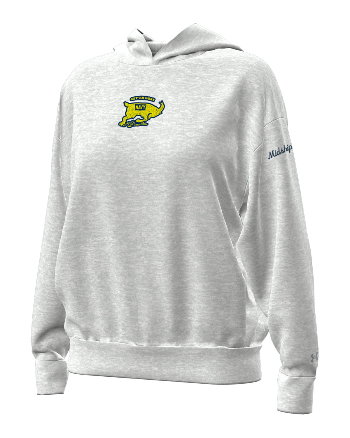 UA Icon Fleece Collegiate Women's Hoodie - Gray