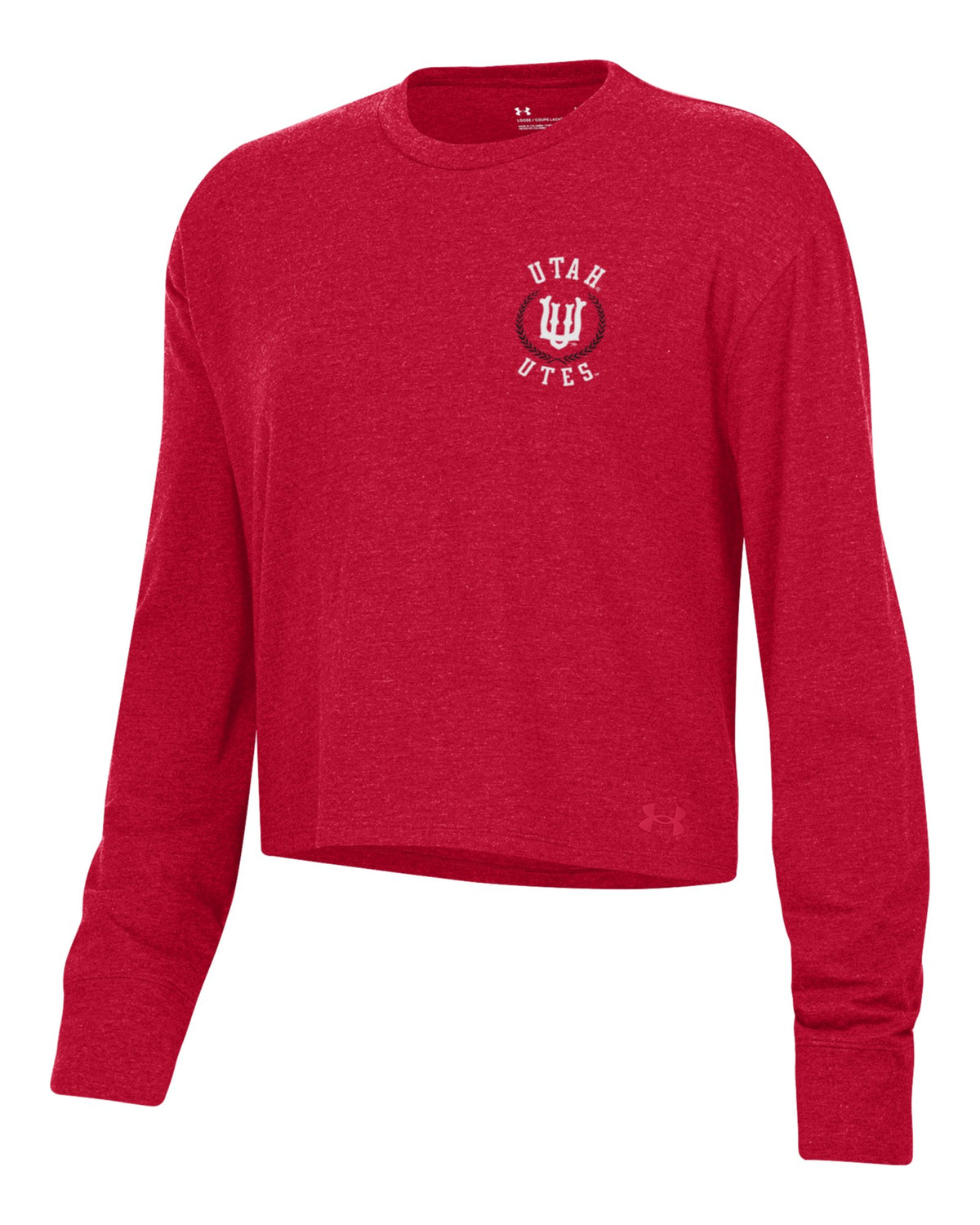 UA Icon Collegiate Women's Long Sleeve - Red