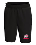 UA Tech™ Stretch Collegiate Kids' Shorts - Black