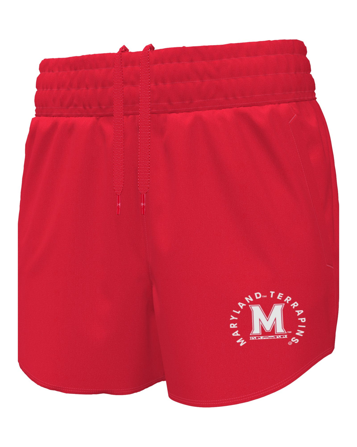UA Flex Woven Collegiate Women's Shorts - Red