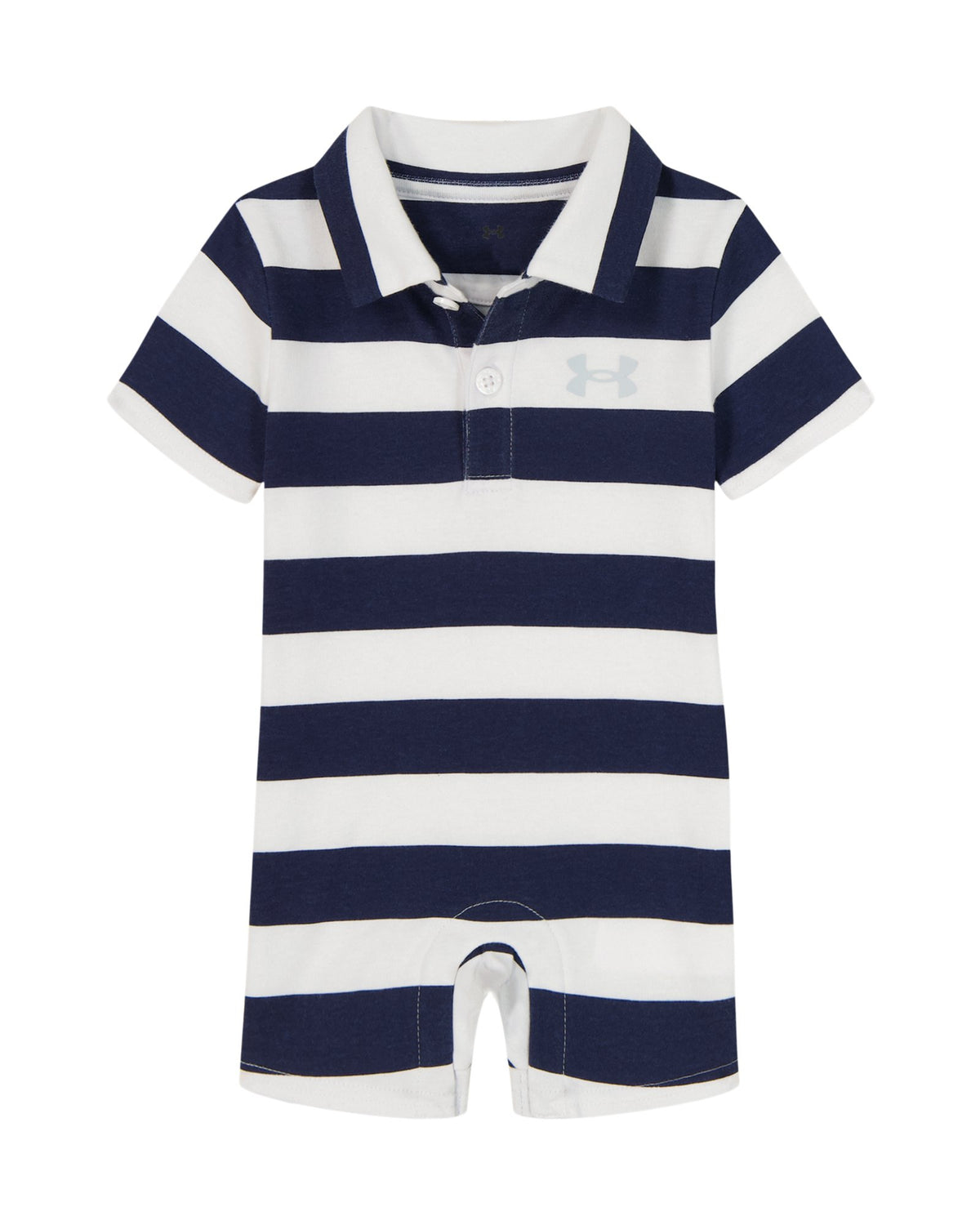 UA Stripe Infant Boys' Polo Shortall - Blue
