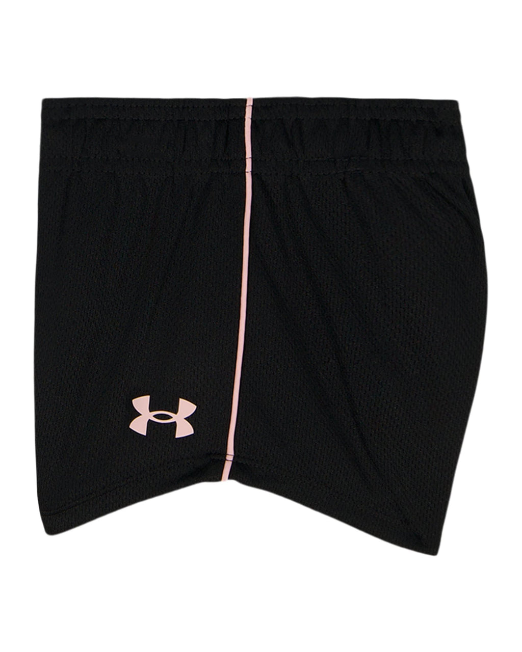 UA Uniform Mesh Little Girls' Shorts Set - Pink