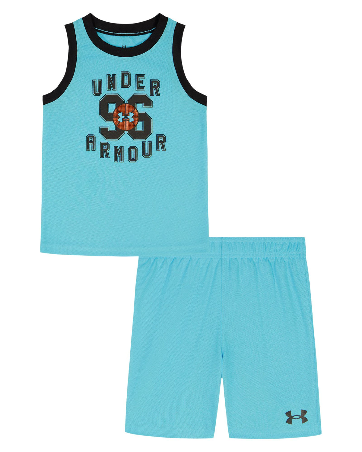 UA Basketball Jersey Little Boys' Set - Blue