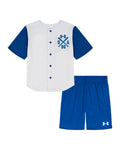 UA Baseball Jersey Toddler Boys' Set - White