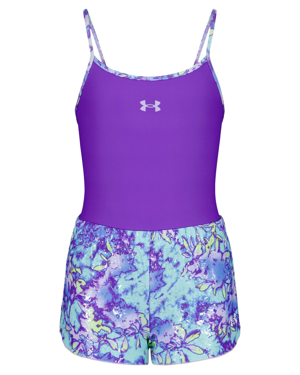 UA Floral Dye Girls' Set - Purple