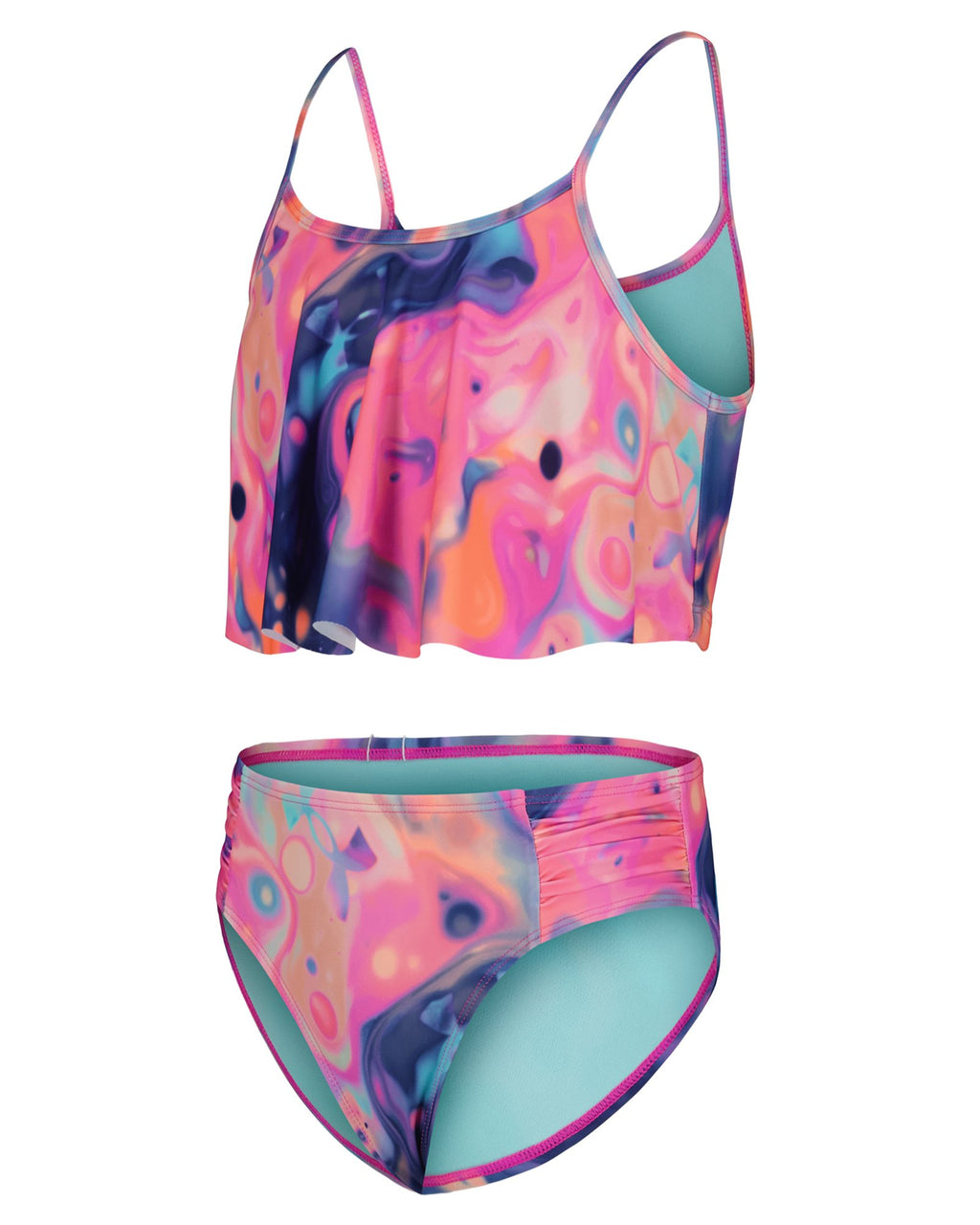 UA Mixed In Little Girls' Bikini - Pink