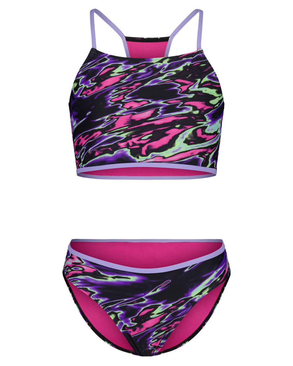 UA Sporty Girls' Bikini - Black
