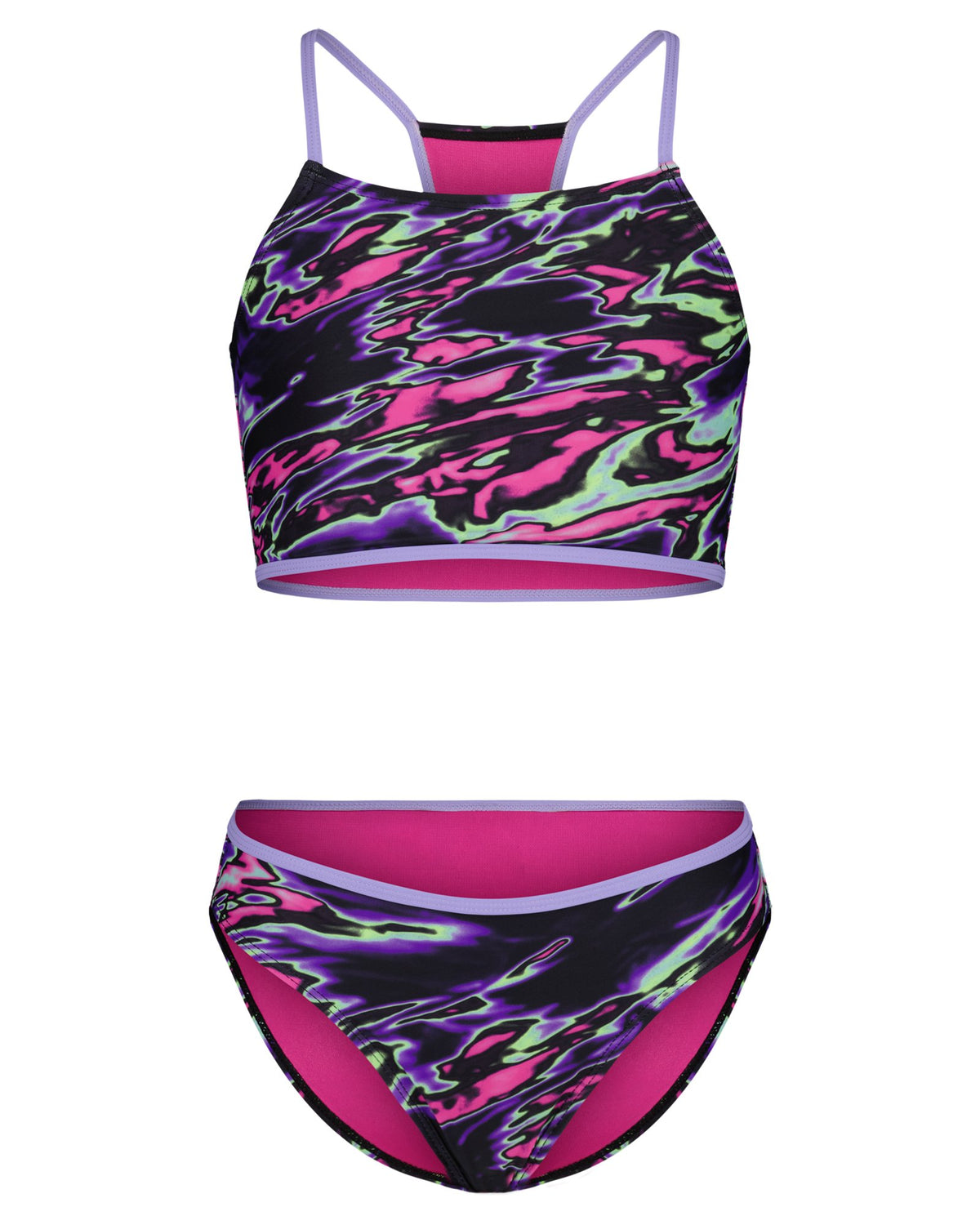 UA Sporty Girls' Bikini - Black