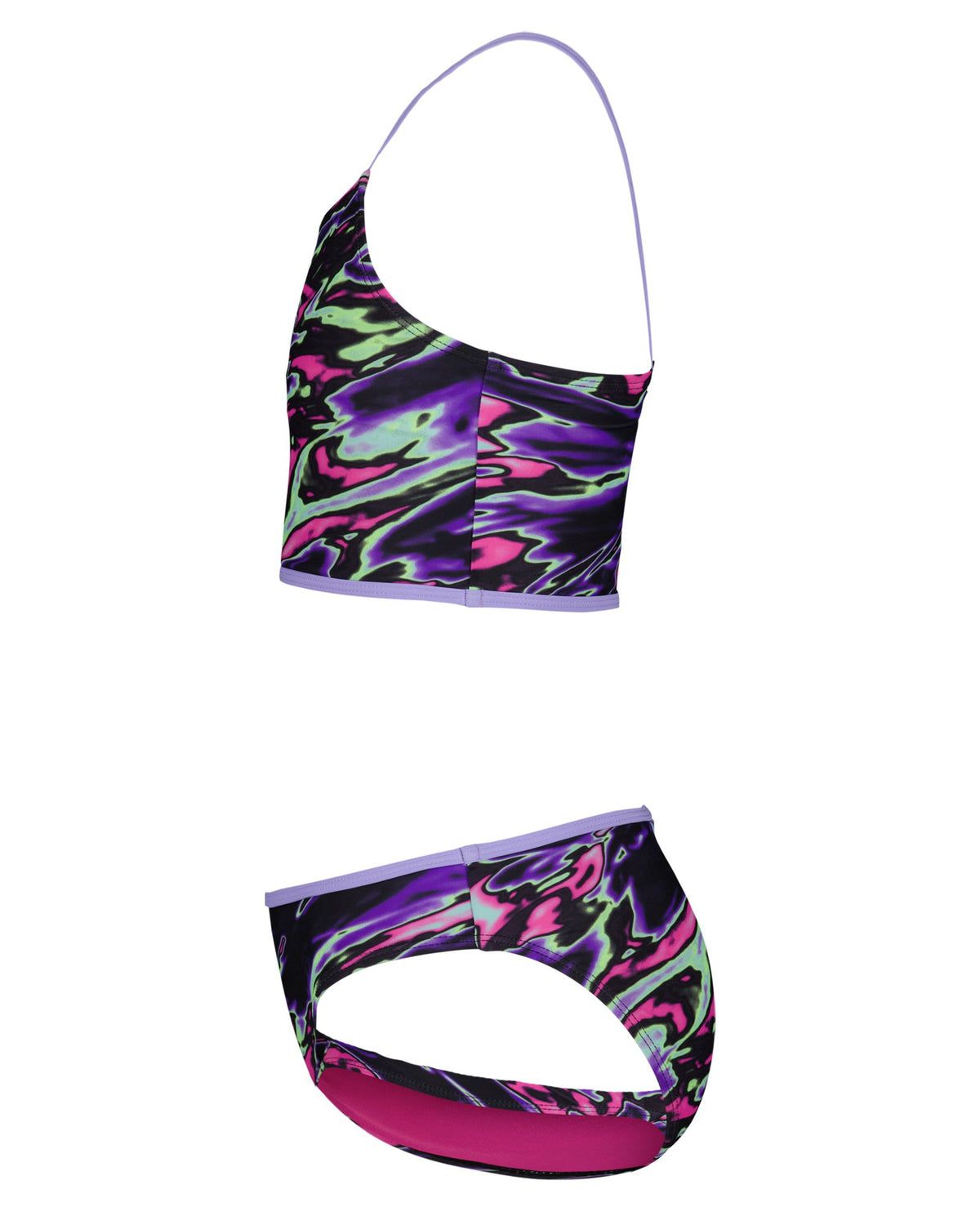 UA Sporty Girls' Bikini - Black