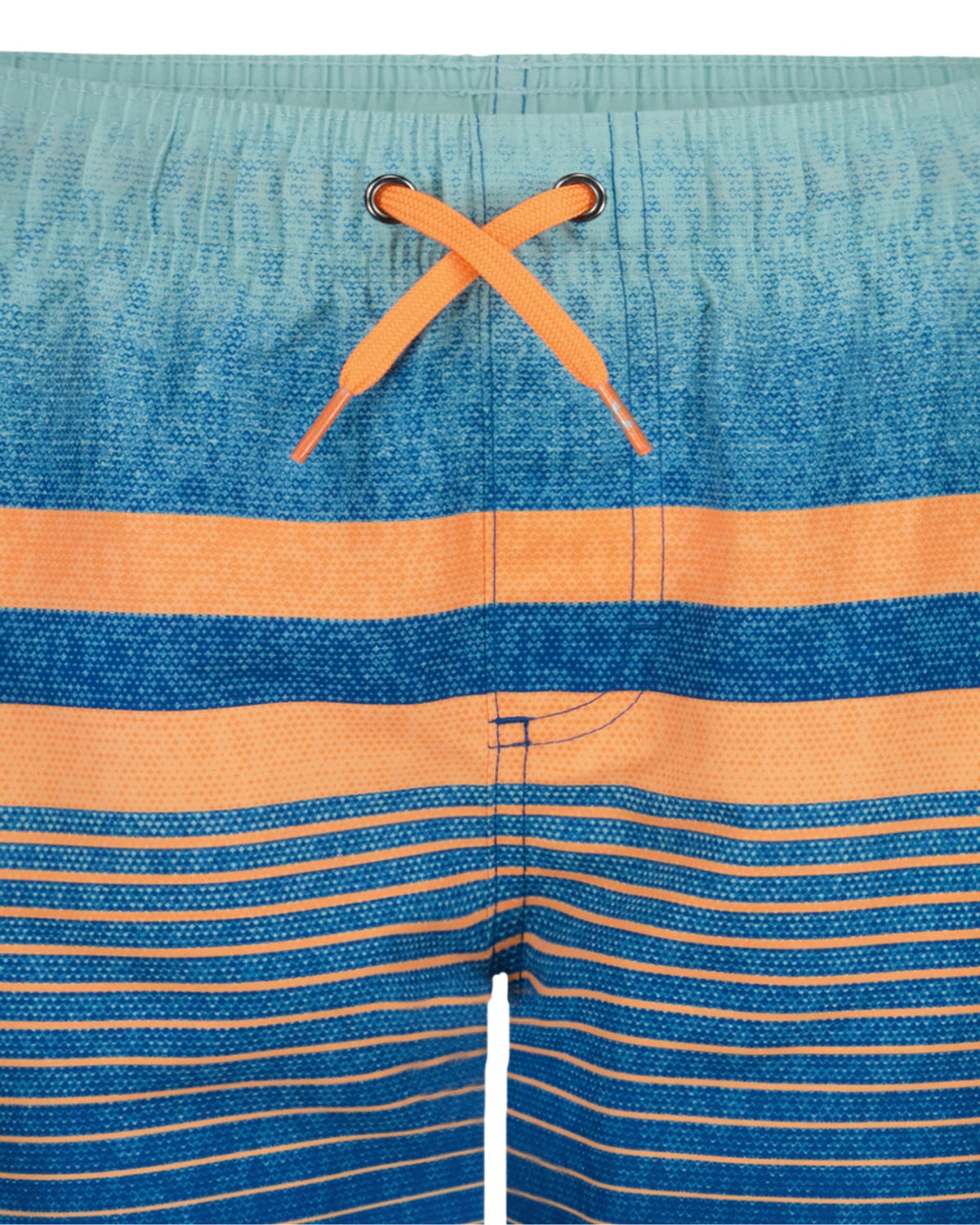 UA Striped Boys' Volley Shorts - Blue