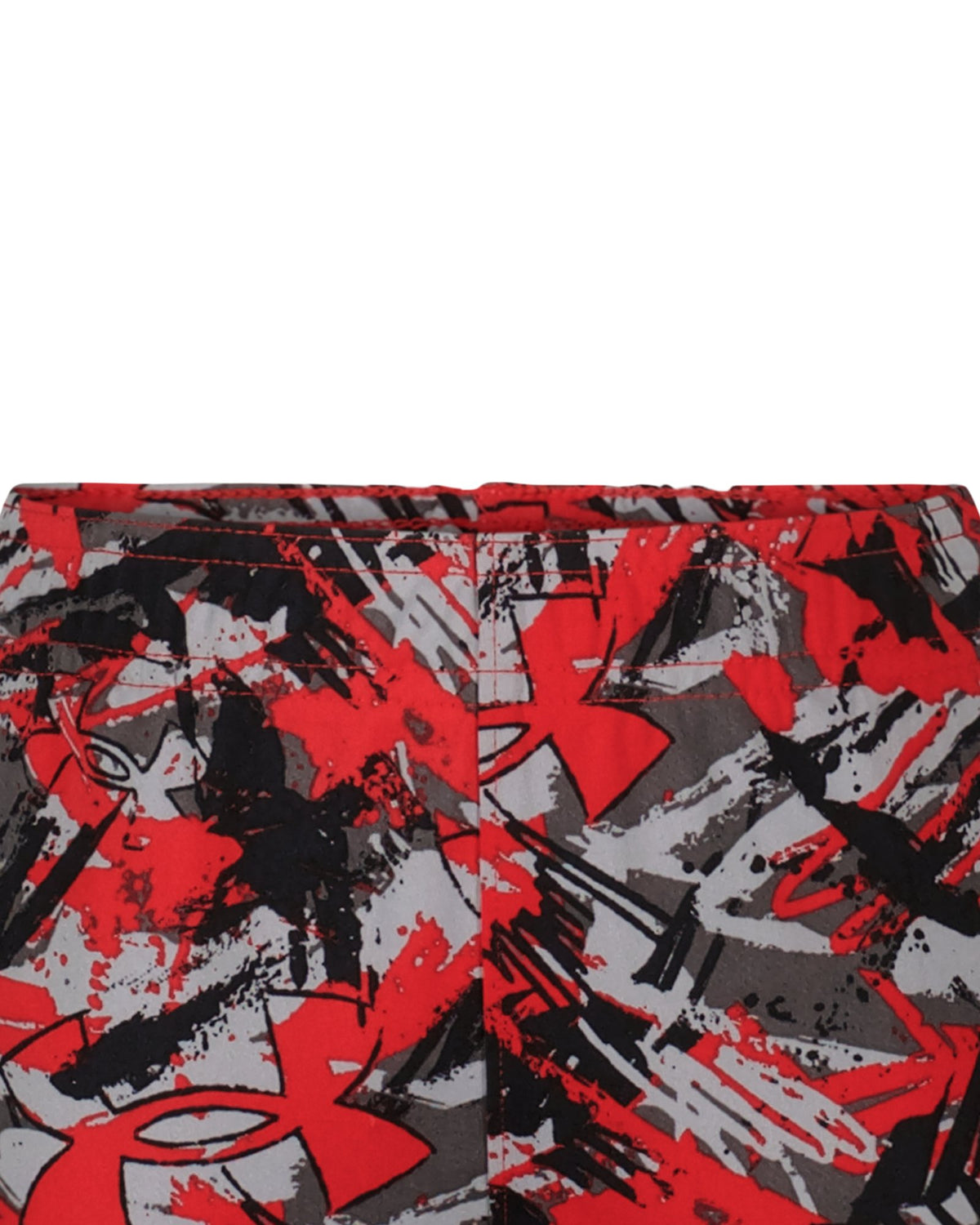 UA Printed Tech Toddler Boys' Shorts - Red