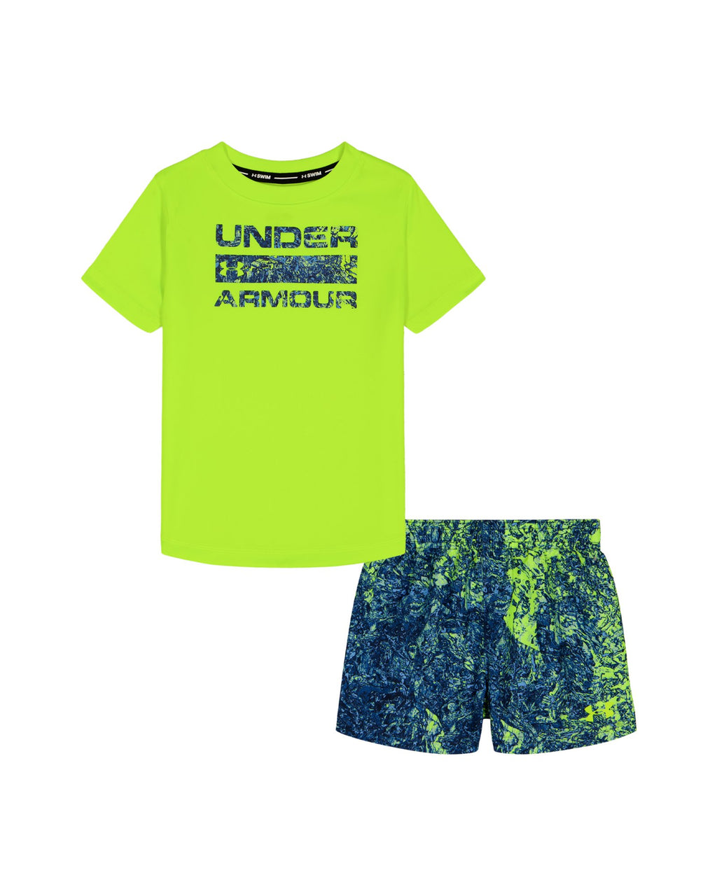 UA Cork Tile Infant Boys' Set - Yellow