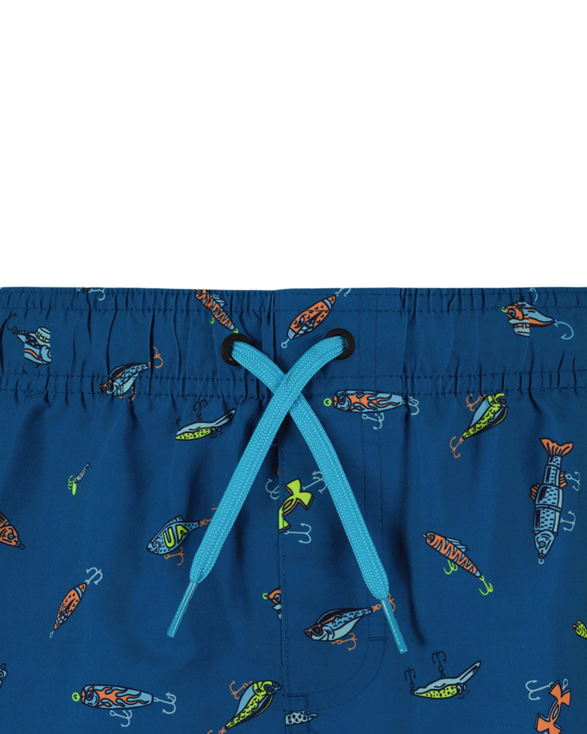 UA Lure Ditsy Boys' Volley Shorts - Blue