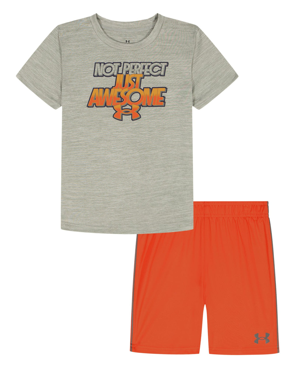 UA Tech™ Awesome Little Boys' Set - White