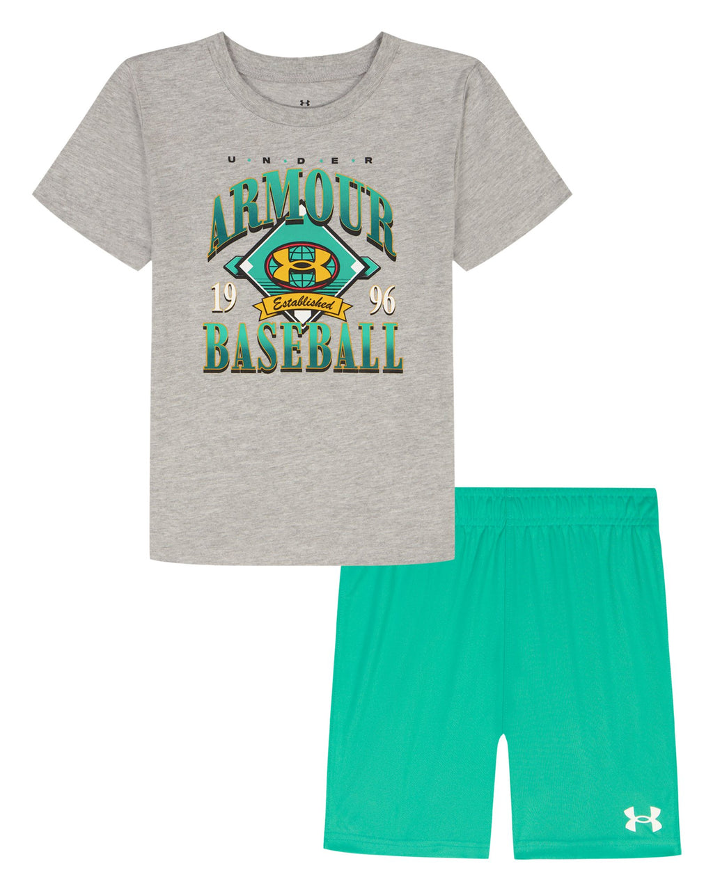 UA CVC Baseball Infant Boys' Set - Gray