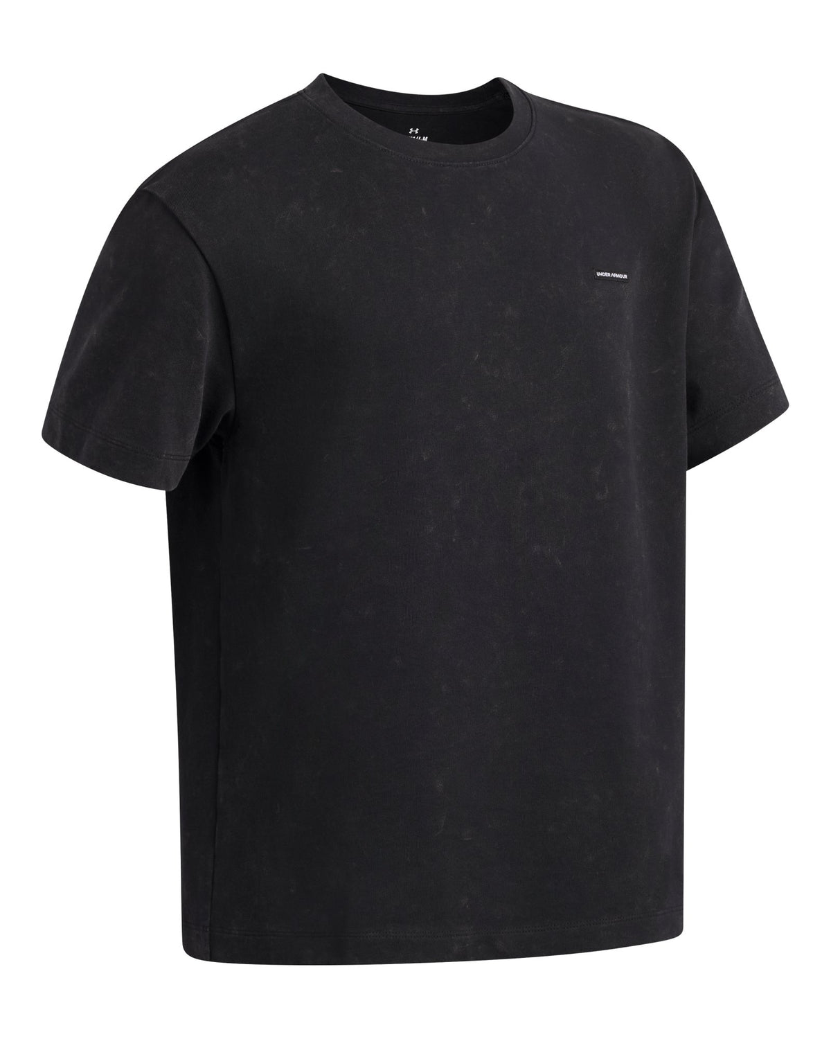 UA Heavyweight Wash Boys' Oversized Short Sleeve - Black