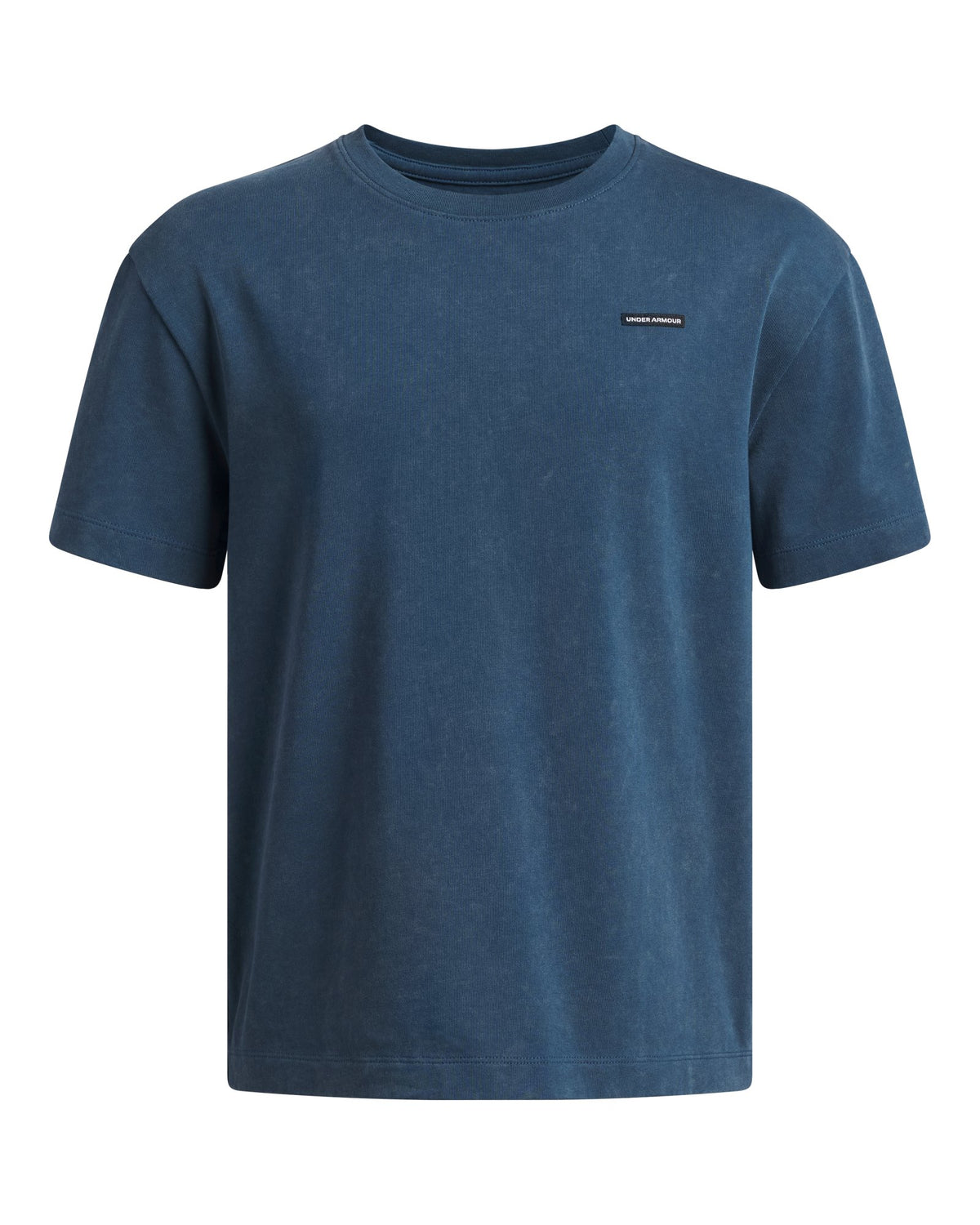 UA Heavyweight Wash Boys' Oversized Short Sleeve - Blue
