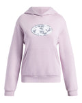 UA Big Logo Print Fill Girls' Hoodie - Pink