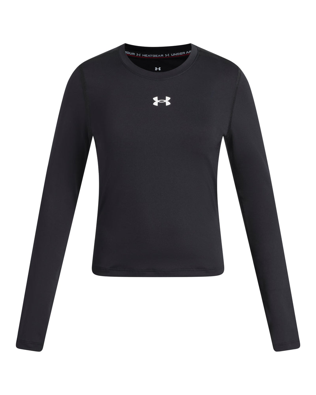 HeatGear® Girls' Long Sleeve - Black