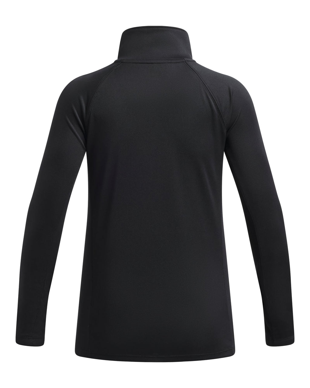 UA Tech™ Branded Girls' ½ Zip - Black