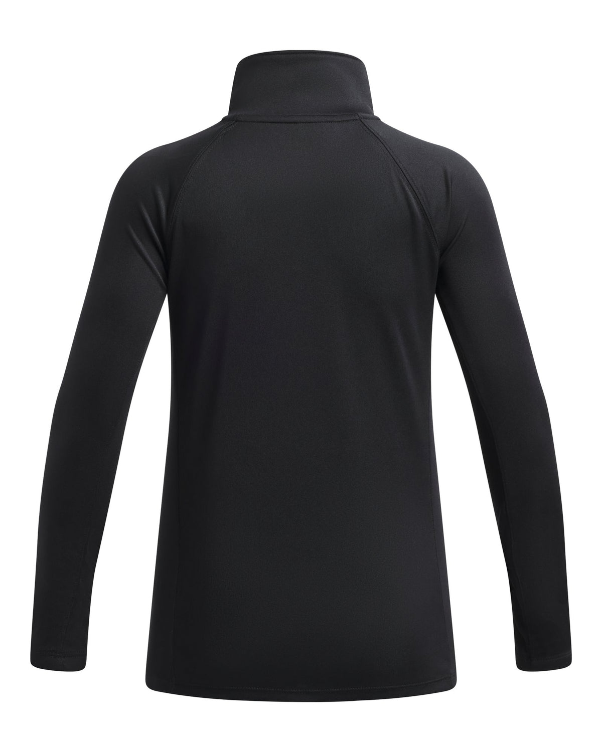 UA Tech™ Branded Girls' ½ Zip - Black