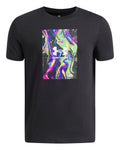 UA Multi Color Photo Boys' Short Sleeve - Black