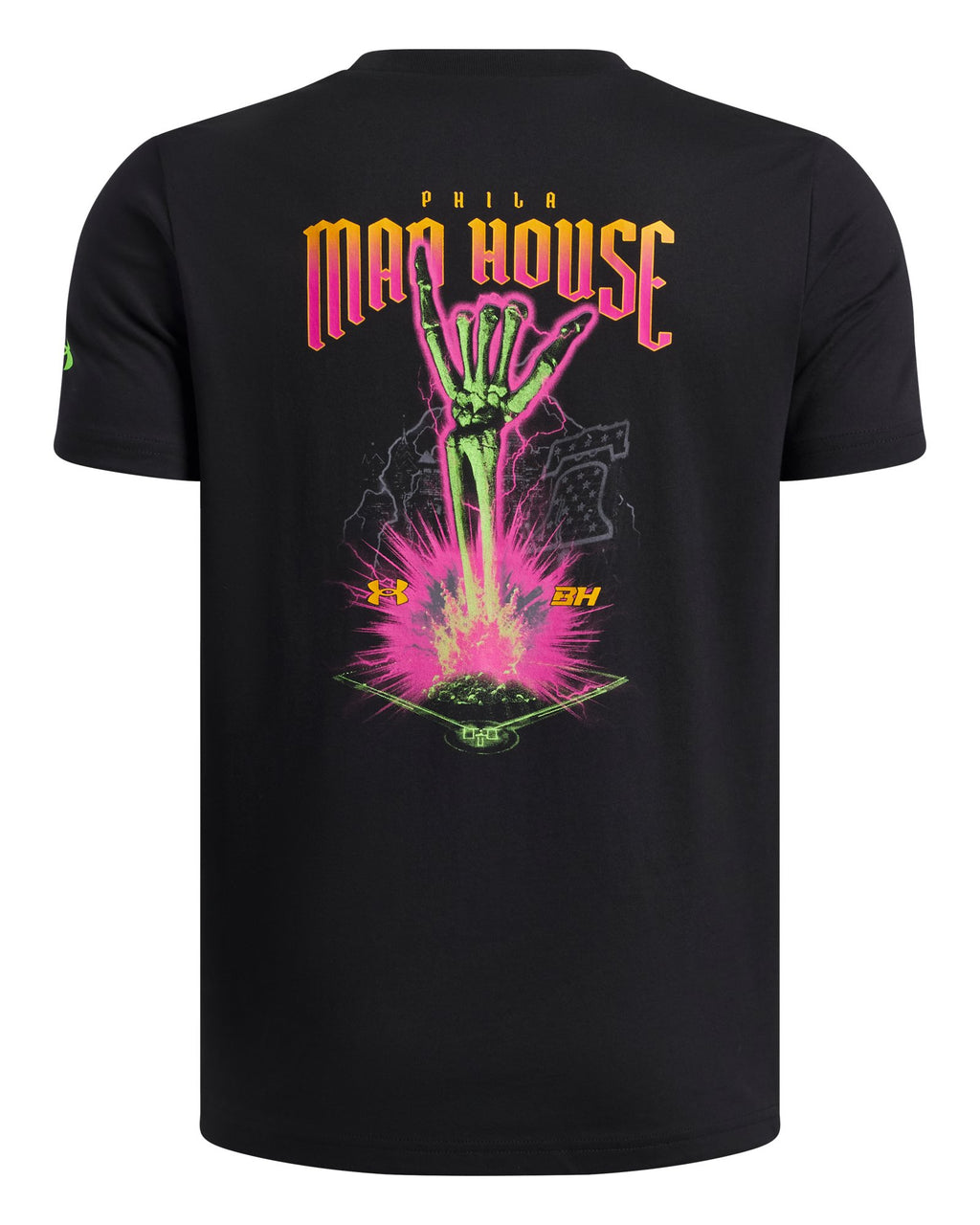 UA Baseball 'Mad House' Boys' Short Sleeve - Black