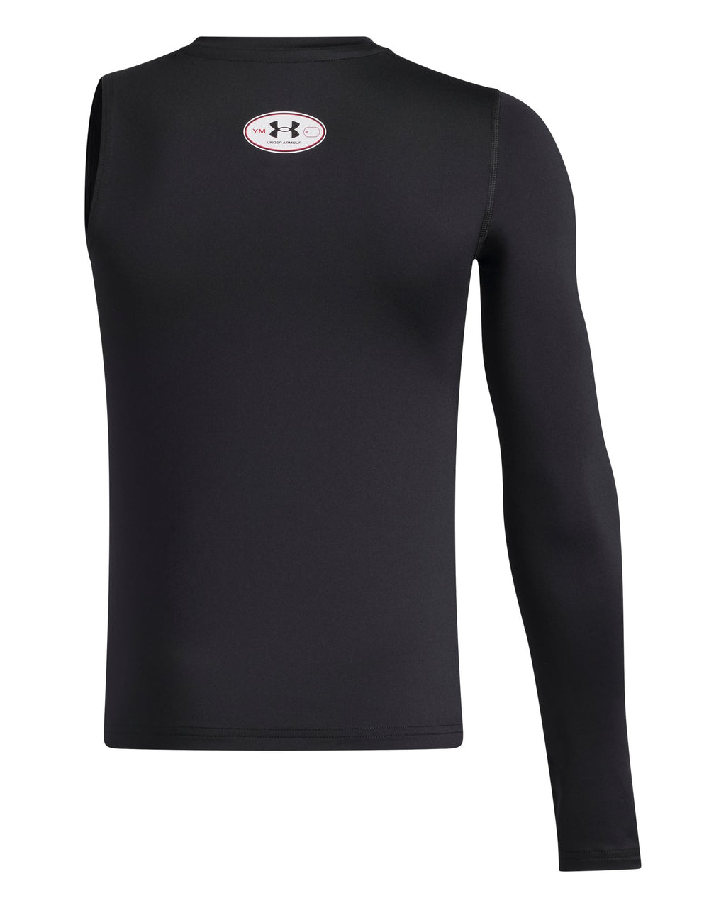 HeatGear® Asymmetrical Right Boys' Long Sleeve - Black