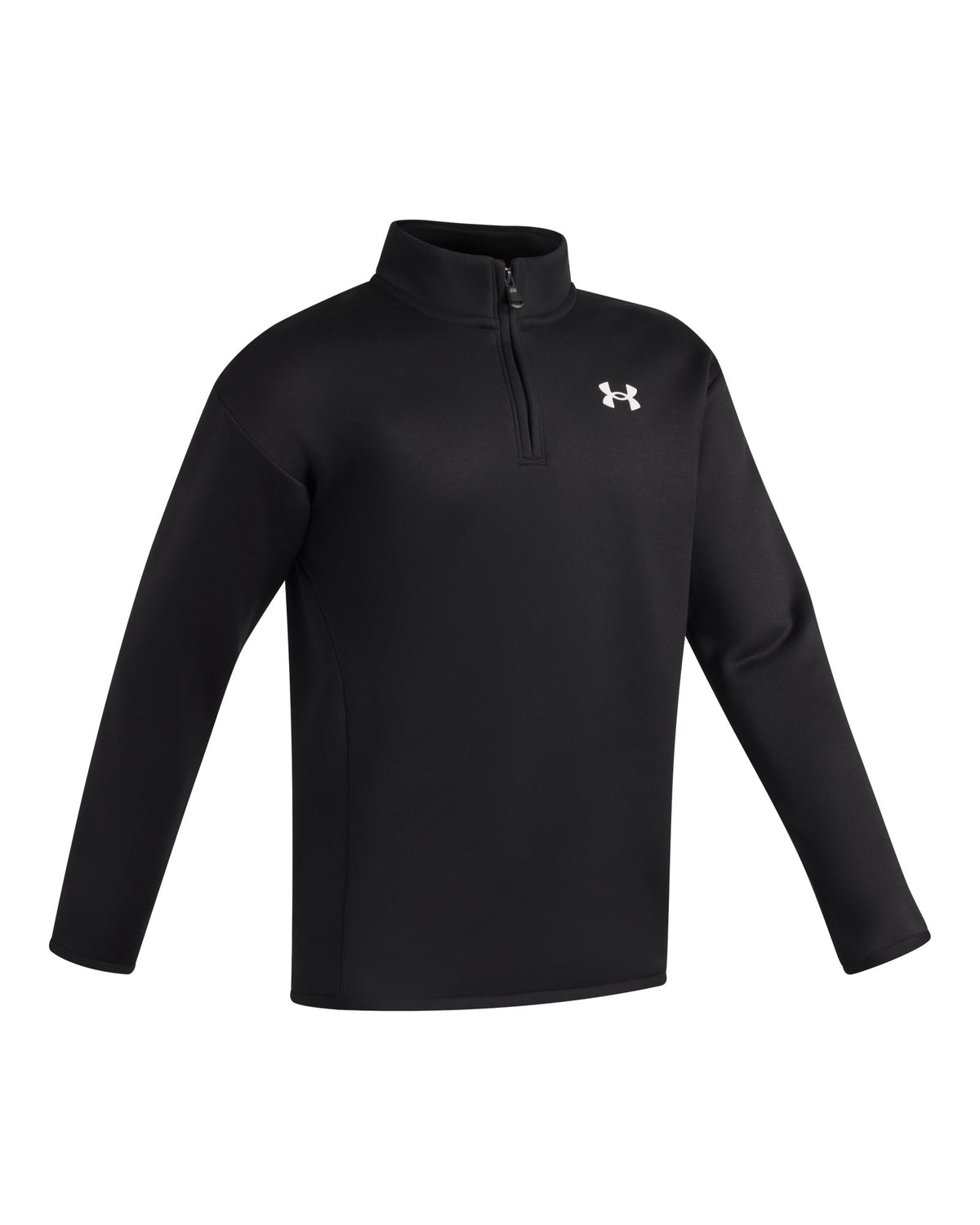 Armour Fleece® Boys' ¼ Zip - Black