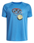 UA Tech™ Basketball Boys' Short Sleeve - Blue