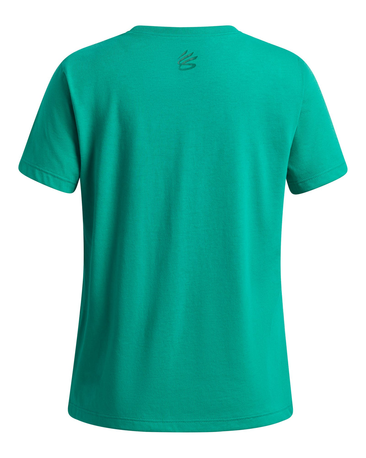 UA Basketball Girls' Short Sleeve - Green
