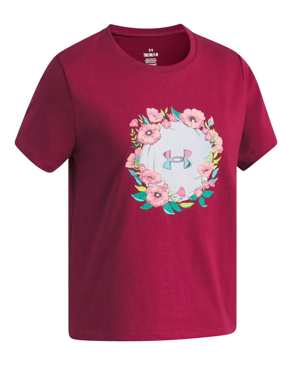 UA Volleyball Girls' Short Sleeve - Red