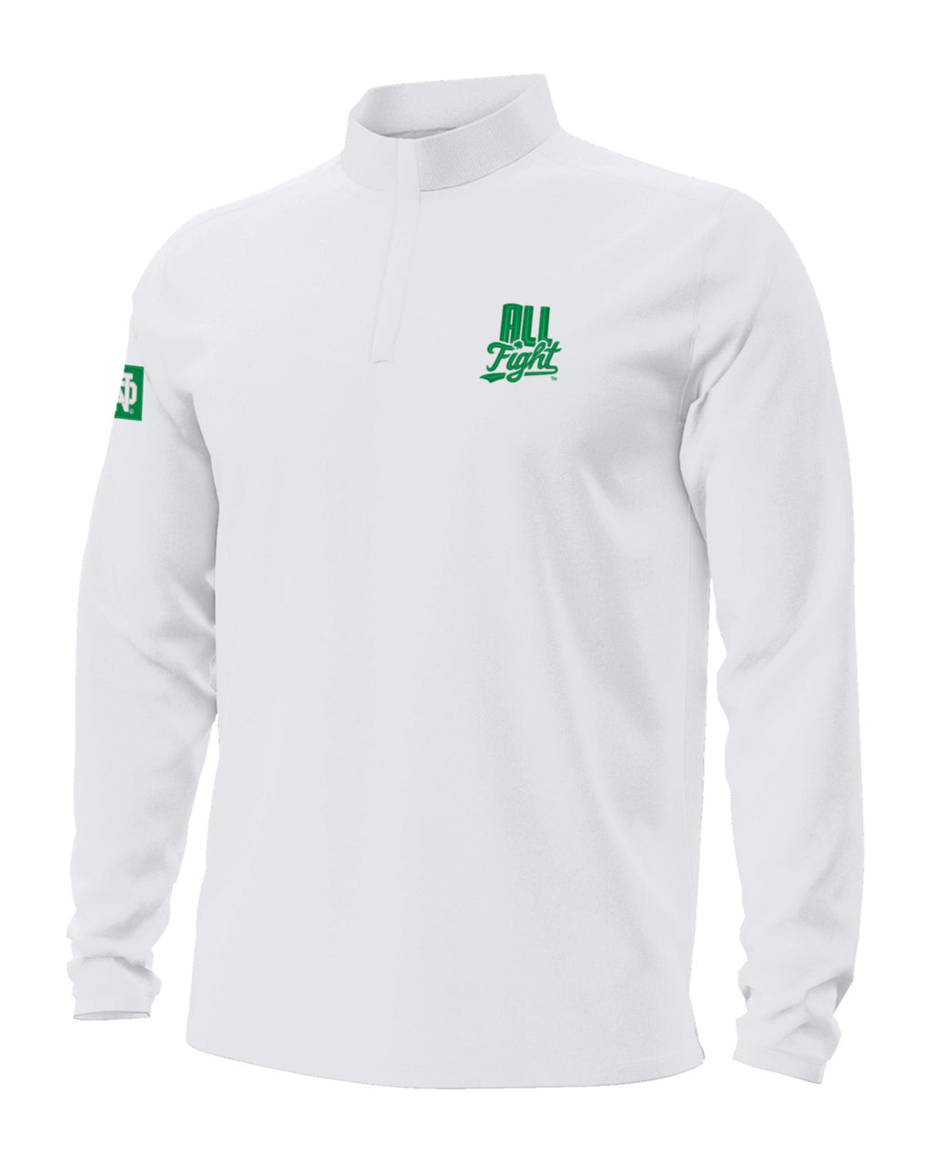 UA Motion Collegiate Men's ¼ Zip - White