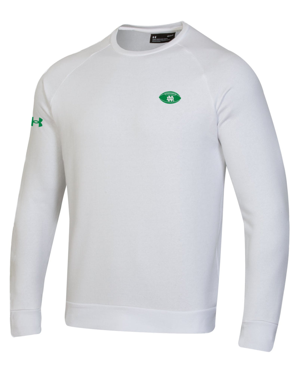 UA Rival Fleece Collegiate Men's Crew - White