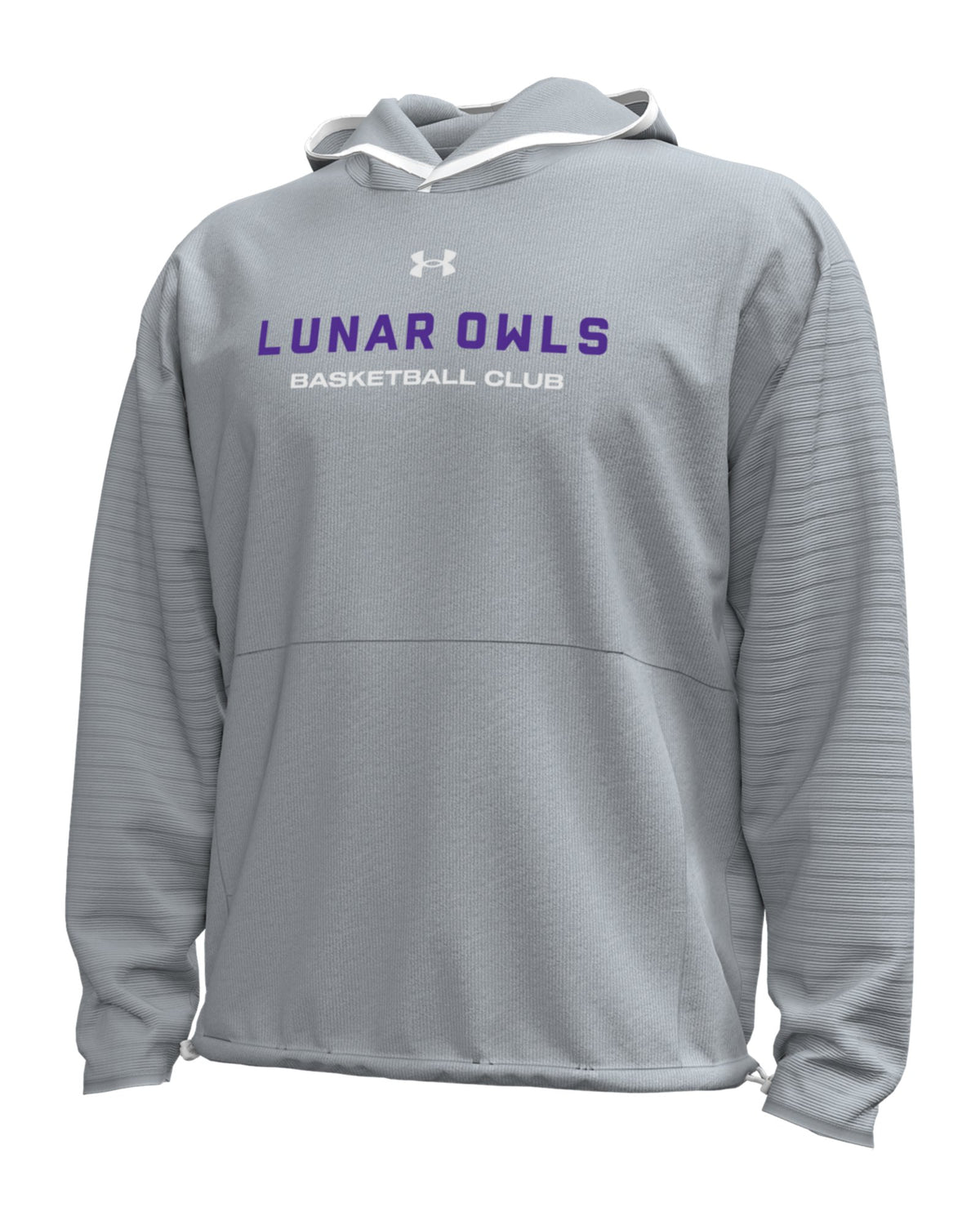 UA Gameday Double Knit Rib Unrivaled Men's Hoodie - Gray