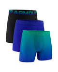 UA Performance Tech Mesh Men's 6" 3-Pack Boxerjock® - Blue